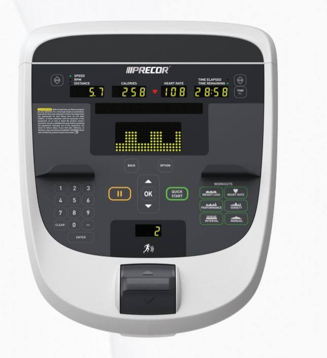 Experience Series 830 - RBK835 Recumbent Bike