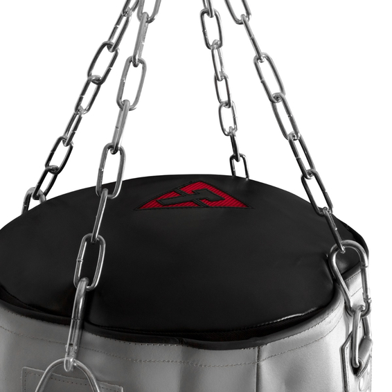 TITLE Boxing Aerovent Adjustable Weight Leather Heavy Bag