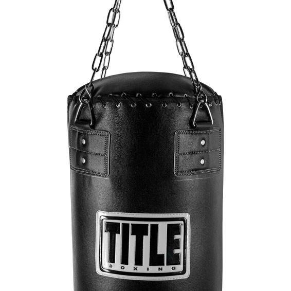TITLE Traditional Leather Heavy Bag (Unfilled)
