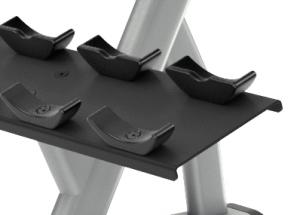 2 Tier, 10 Pair Dumbbell Rack DBR0812-2