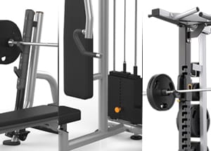 Magnum Flat-To-Incline Bench W/Horizontal Adjustment