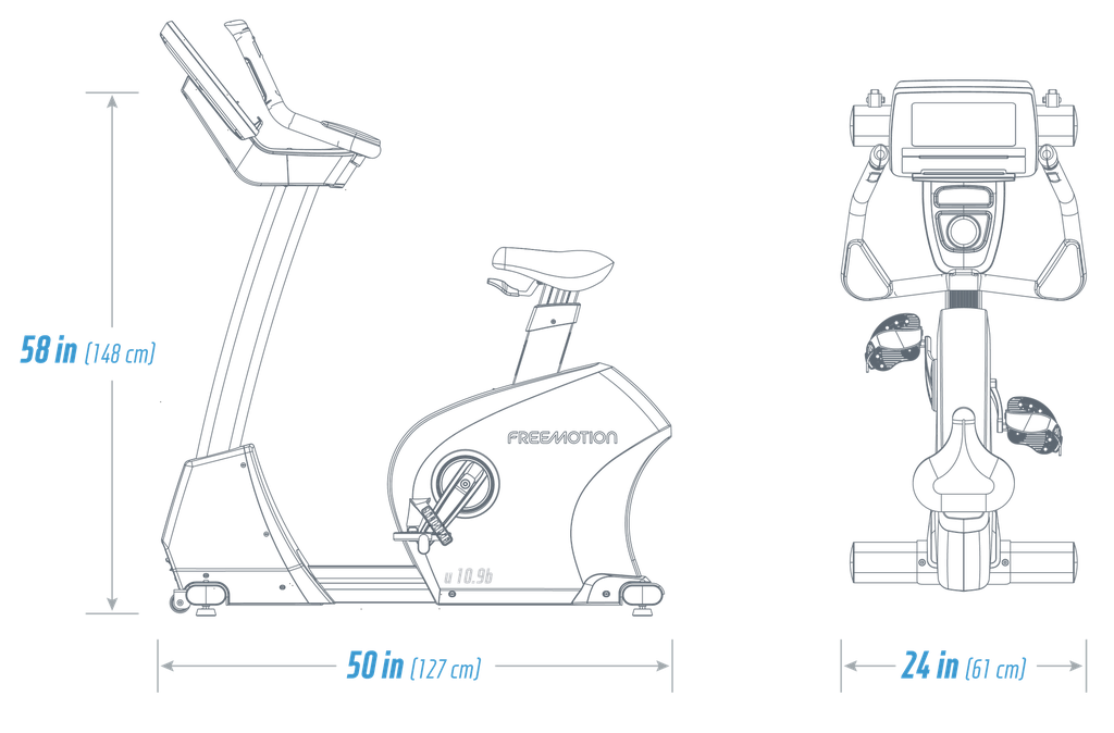 u10.9b UPRIGHT BIKE