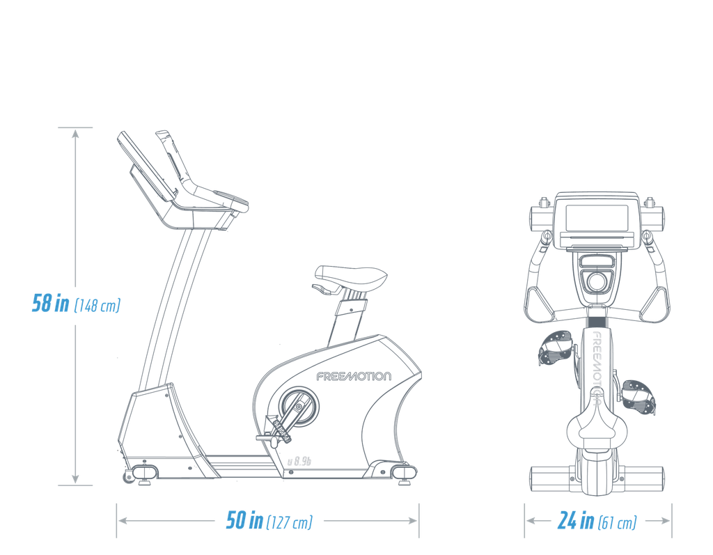 u8.9b UPRIGHT BIKE
