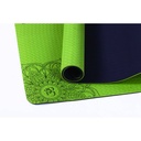 Two-tone King Size TPE Yoga mat