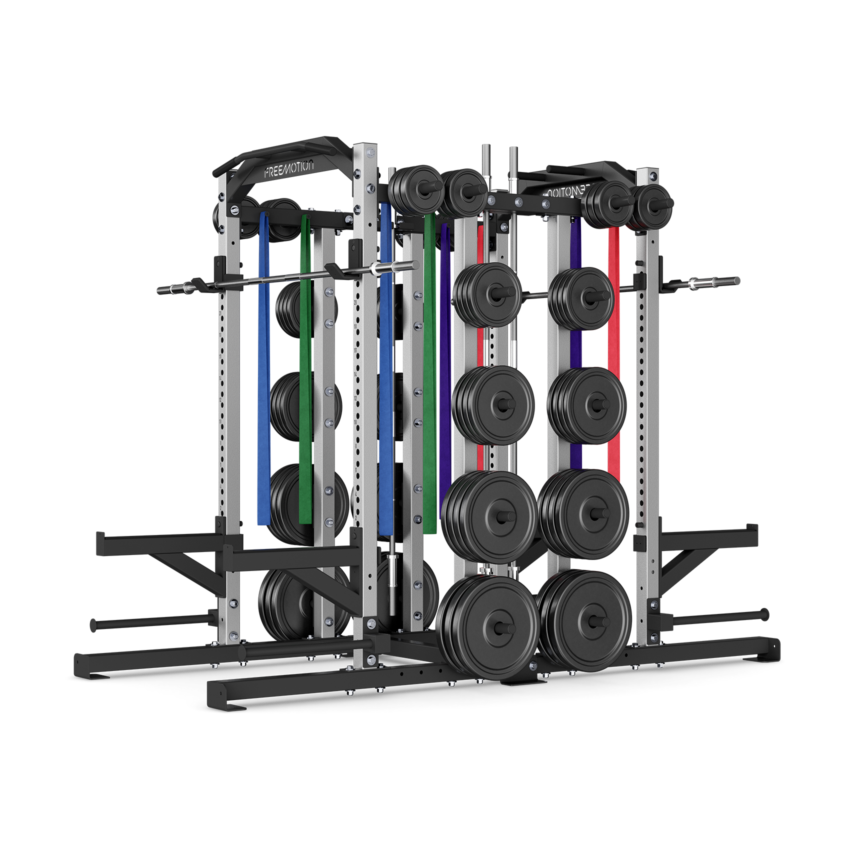 FREE MOTION DOUBLE HALF RACK
