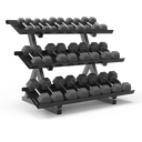 FREE MOTION HEX DUMBBELL RACK (SHORT)