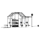 FREE MOTION 20′ MONKEY BAR RIG