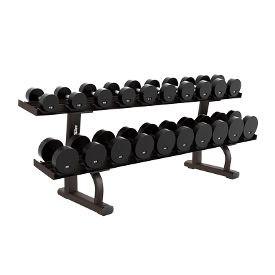 LIFE FITNESS SIGNATURE SERIES Two-Tier Dumbbell Rack