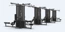 TMS16000 4 MODULAR FRAMES WITH TRIPLE CABLE CROSSOVERS