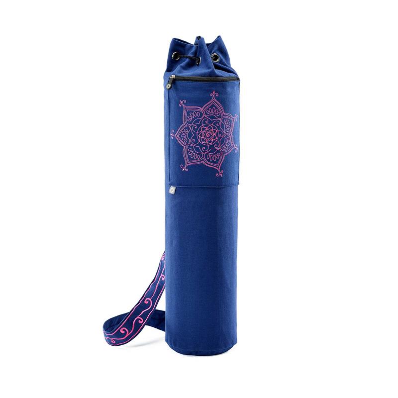 MERRITHEW Pilates & Yoga Canvas Mat Bag (Blue)
