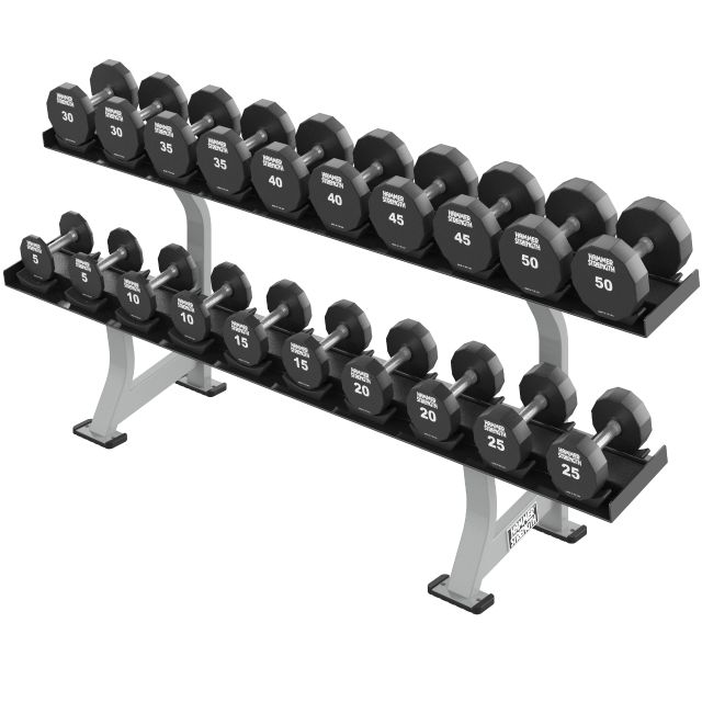 HAMMER STRENGHT DUMBBELL RACK-DOUBLE
