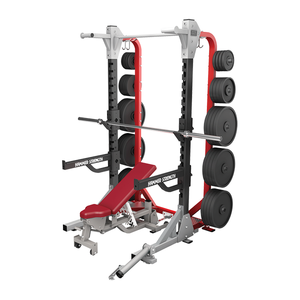 HAMMER STRENGHT HALF RACK LONG BASE