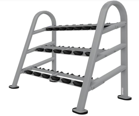 NAUTILUS INSTINCT® DUMBBELL RACK 10-PAIR/3 TIER