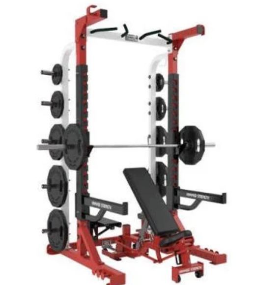 HAMMER STRENGHT ATHLETIC SERIES HALF RACK