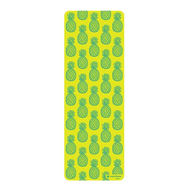 MERRITHEW Pilates & Yoga Mat (Pineapples)