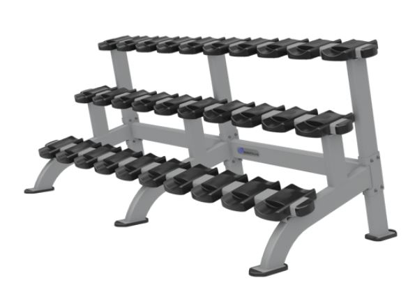 NAUTILUS TRIPLE DUMBBELL RACK