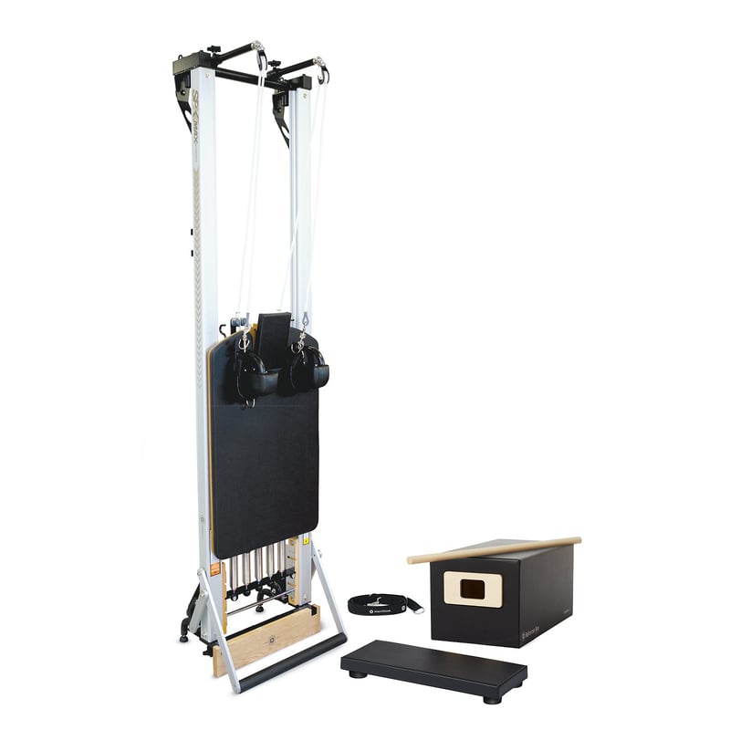 PEAK PILATES SPX® Max Reformer with Vertical Stand & Tall Box Bundle