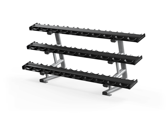 MATRIX Magnum 15-Pair Pro-Style Dumbbell Rack