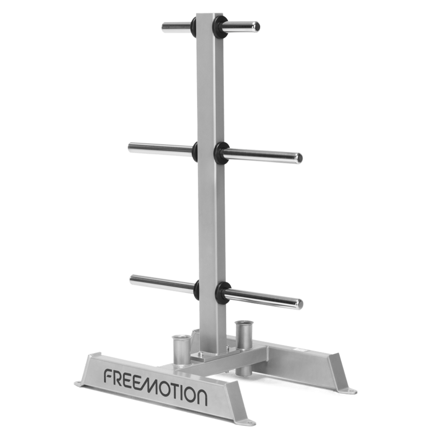 FREE MOTION OLYMPIC WEIGHT BAR & RACK