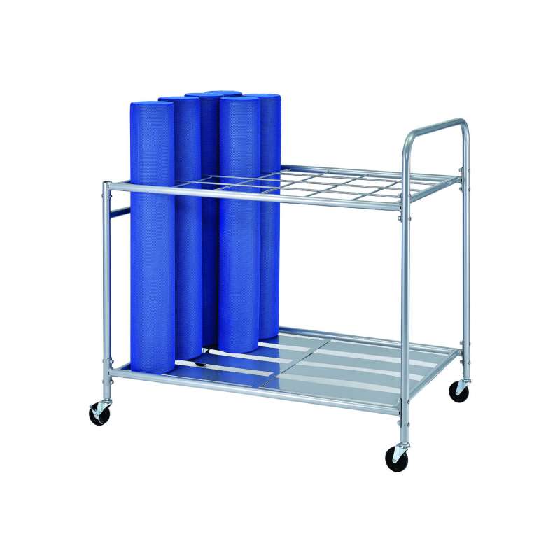 Metal trolley for 24 cylinders