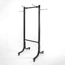ELINA Double shelf adjustable mat holder