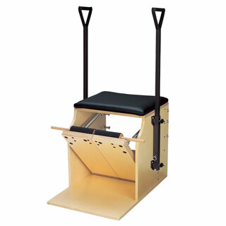 PEAK PILATES Split Pedal Low Chair with Handles & Brackets