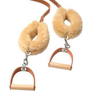 PEAK PILATES Sheepskin Leather Strap Covers