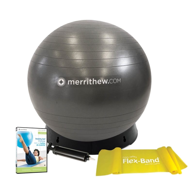 MERRITHEW Stability Ball™ with Base Bundle