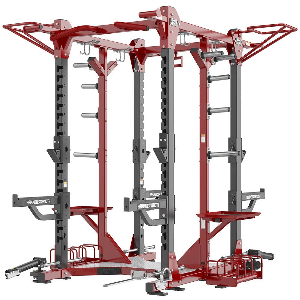 HAMMER STRENGHT HALF RACK SHORT BASE | GYMNEX